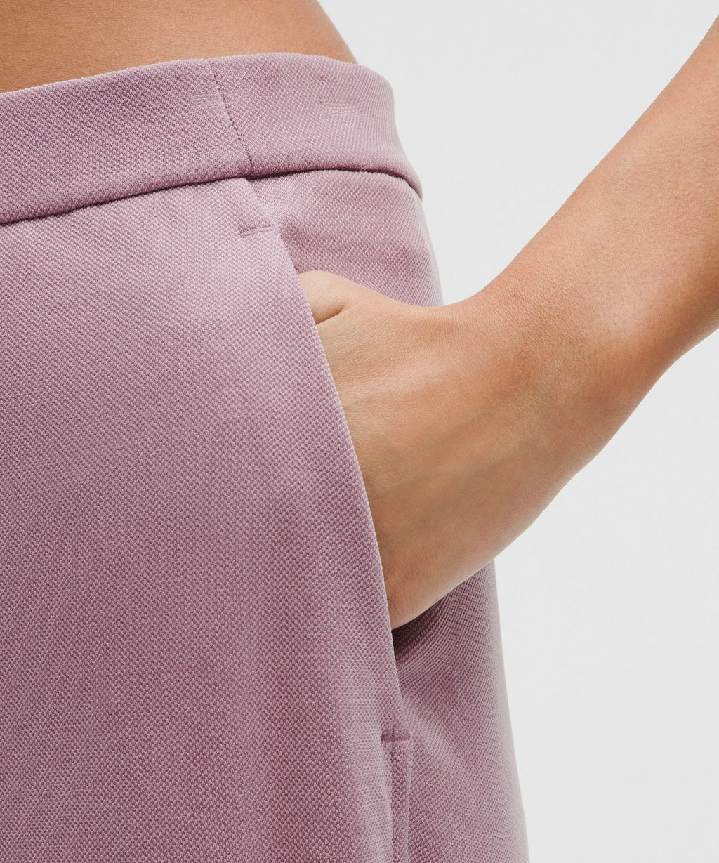 Softstreme High-Rise Wide-Leg Pique PantRegular