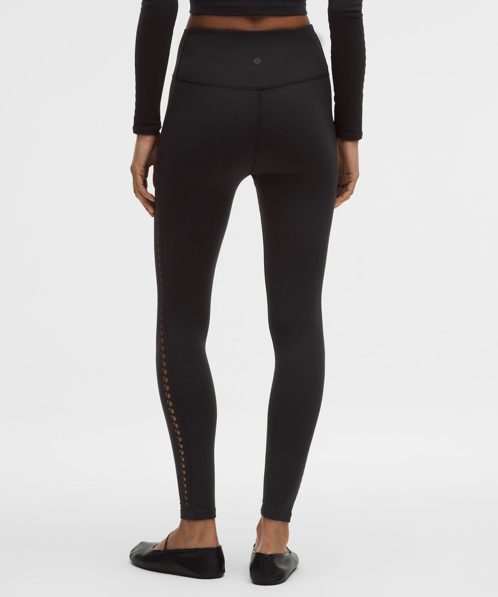 RevealKnit Eyelet High-Rise Tight7/8 Length