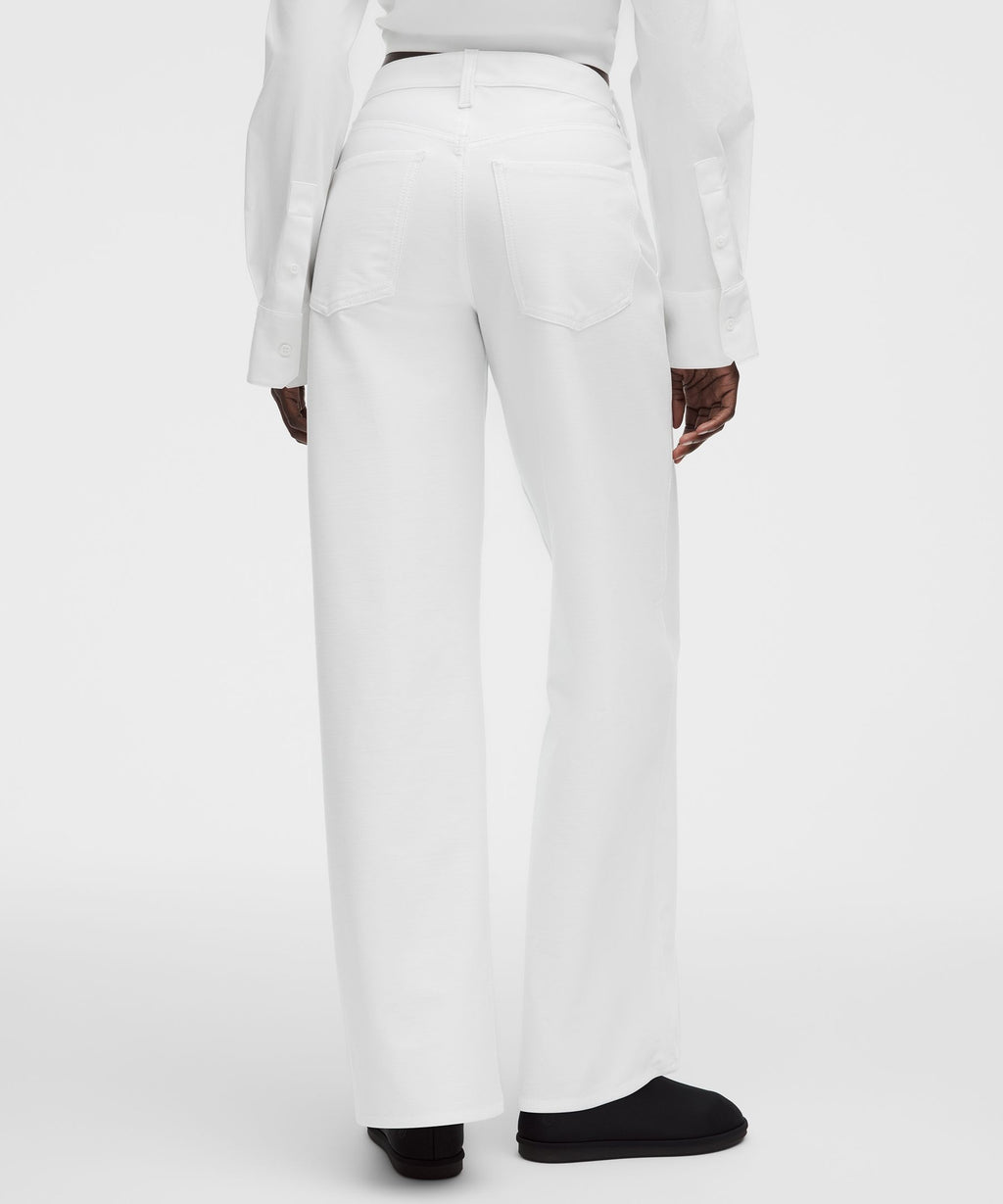 EasyFive Low-Rise Classic Wide-Leg PantRegular