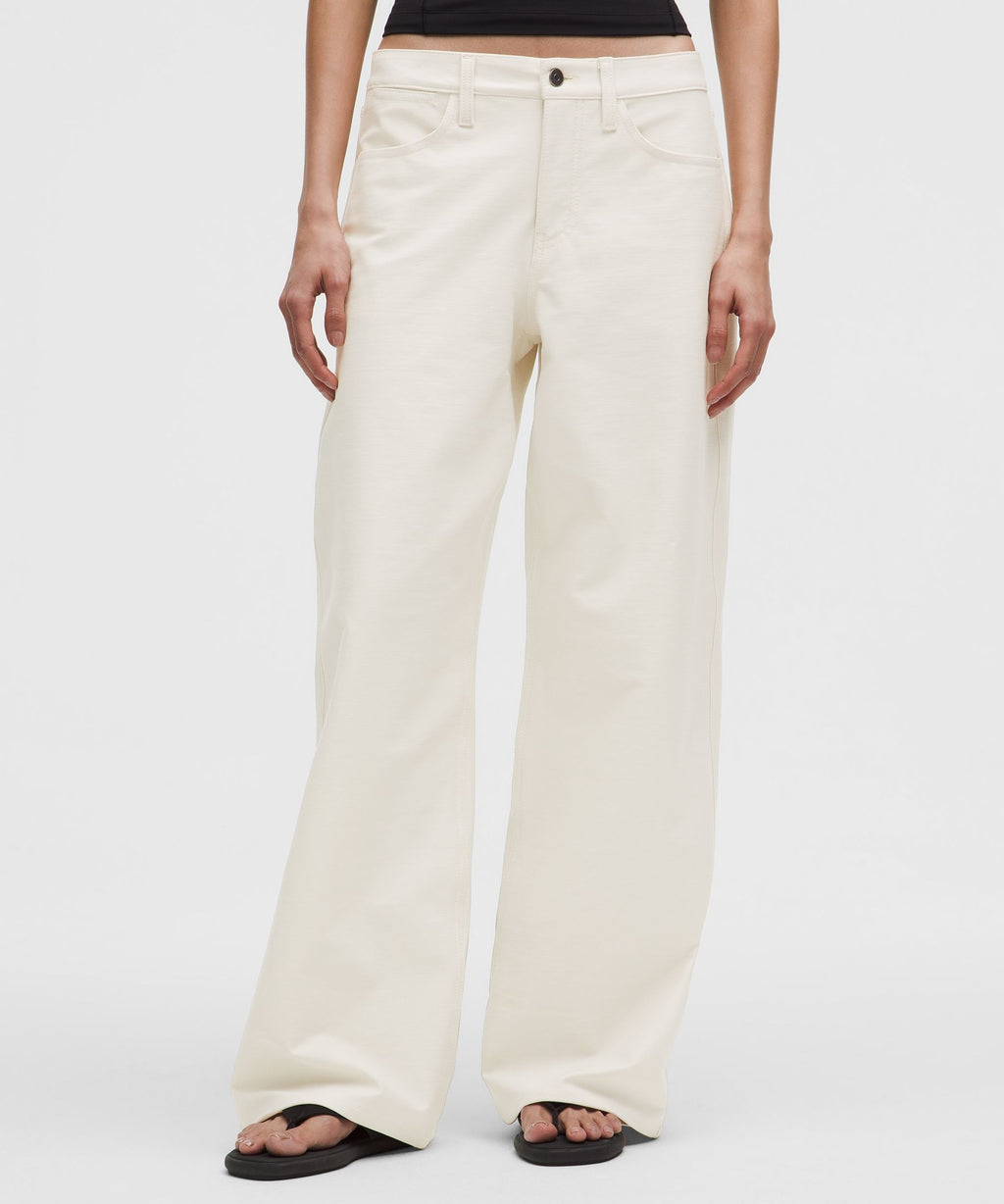 EasyFive Low-Rise Classic Wide-Leg PantRegular