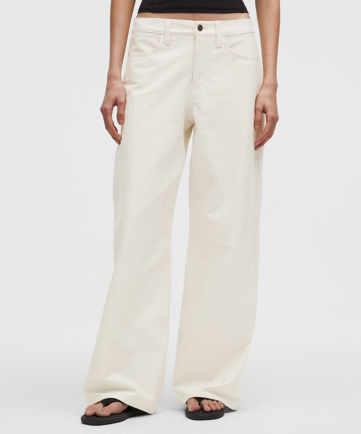 EasyFive Low-Rise Classic Wide-Leg PantRegular