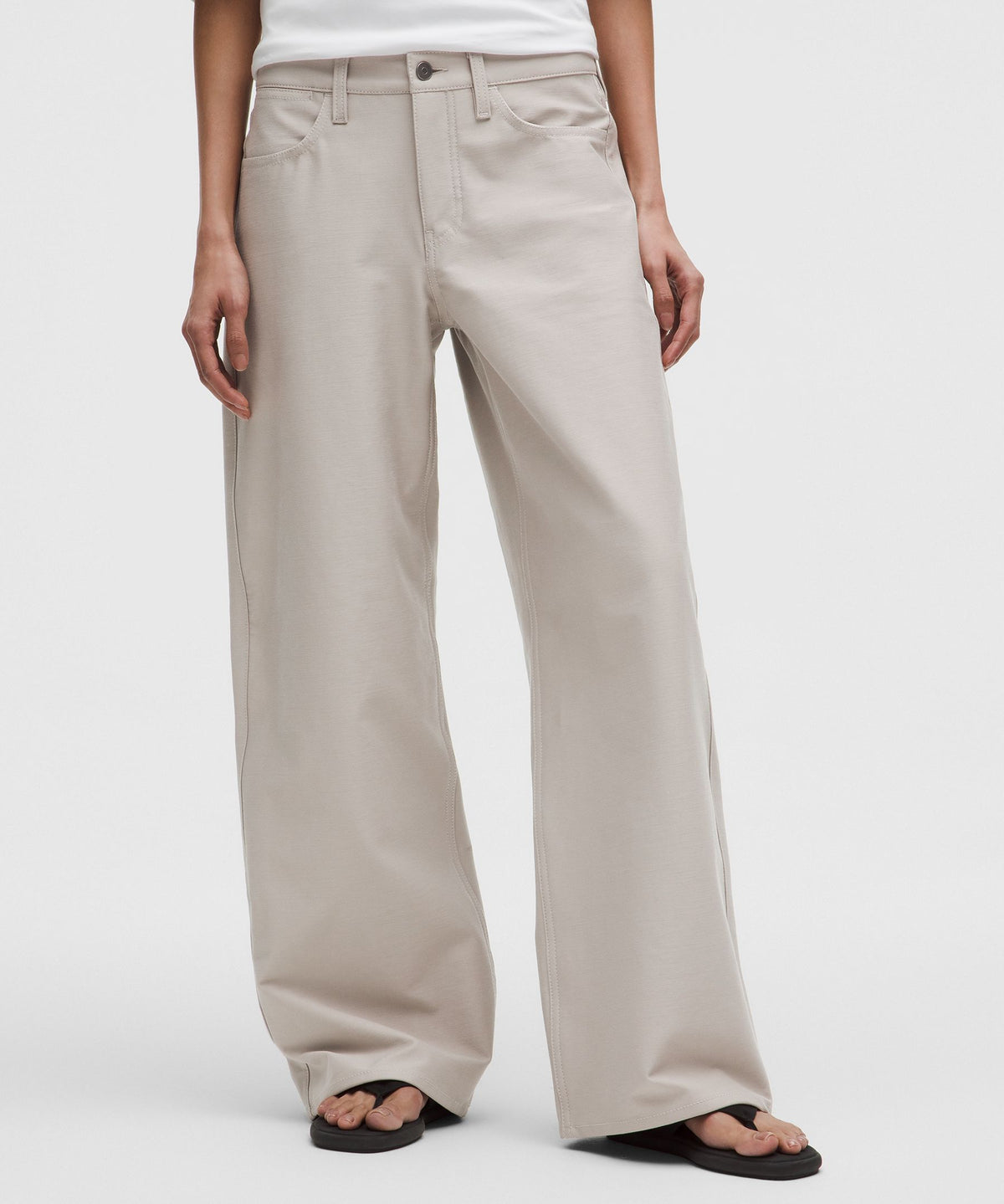 EasyFive Low-Rise Classic Wide-Leg PantRegular