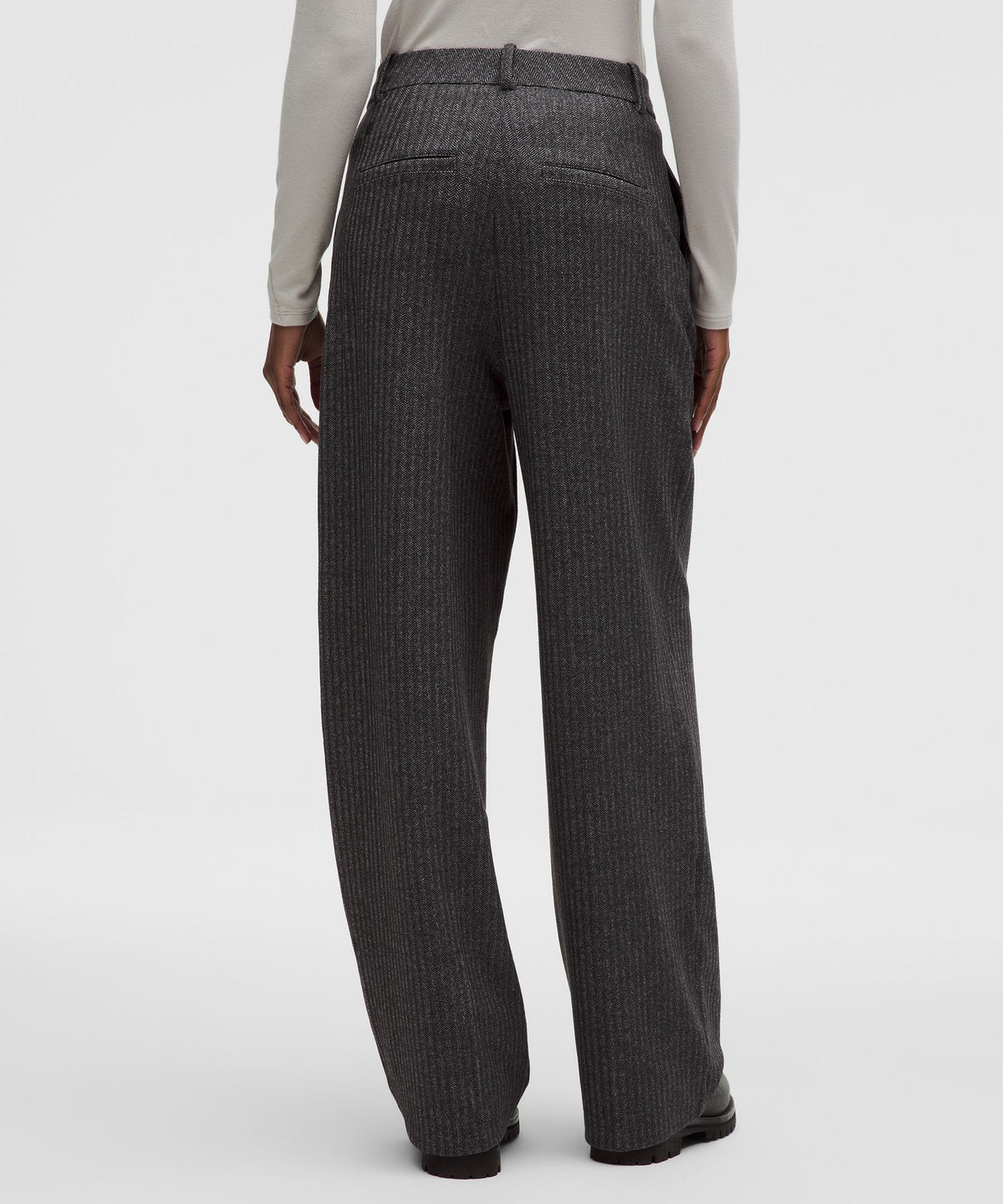 Daydrift High-Rise Wide-Leg Trouser RegularHerringbone