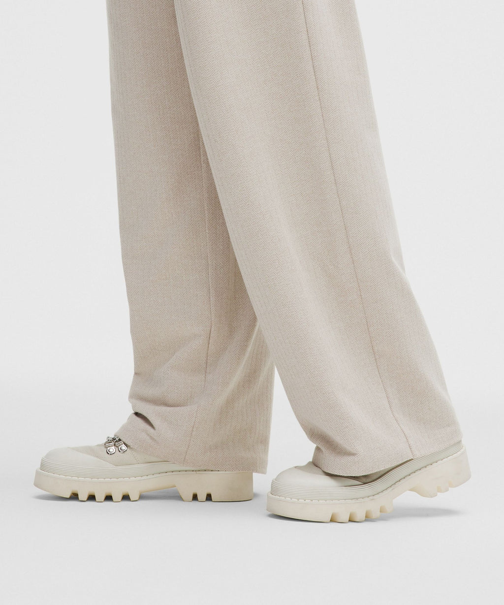 Daydrift High-Rise Wide-Leg Trouser ShortHerringbone