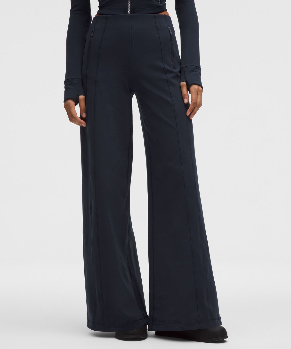 Define High-Rise Wide-Leg PantLuon
