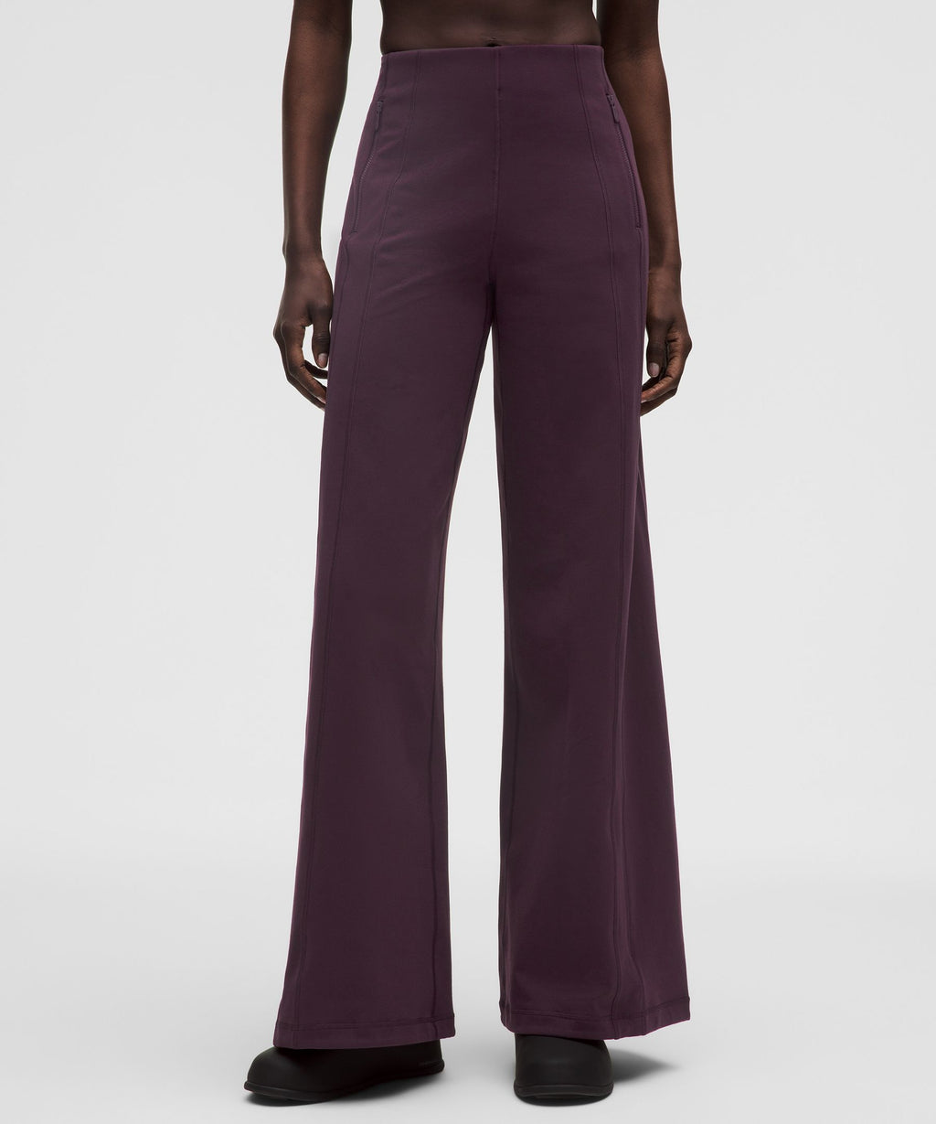 Define High-Rise Wide-Leg PantLuon