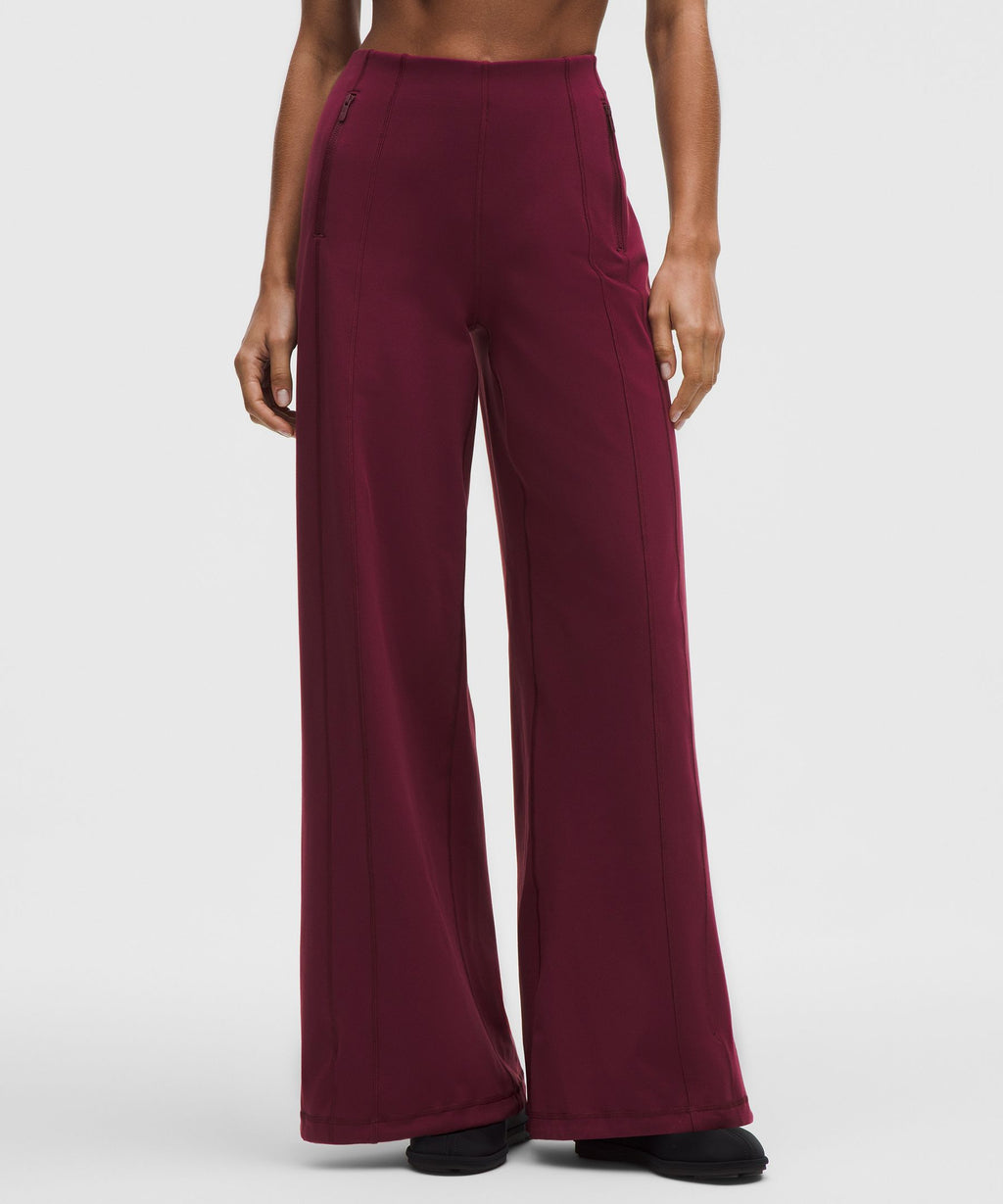 Define High-Rise Wide-Leg PantLuon