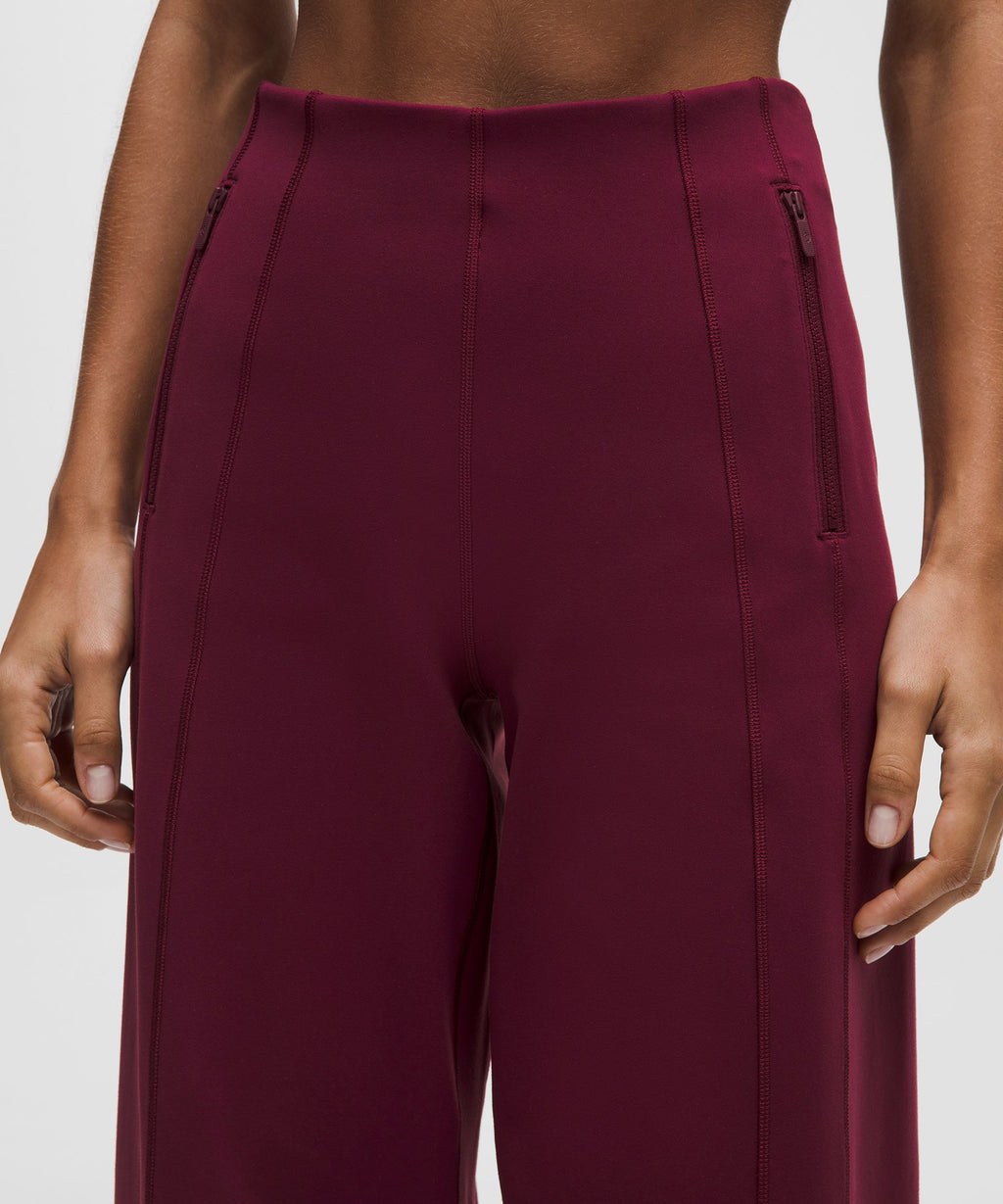 Define High-Rise Wide-Leg PantLuon