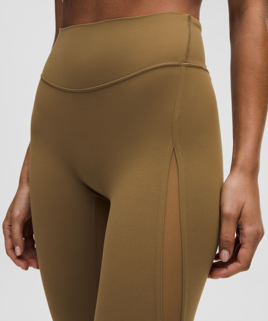 Nulu High-Rise Mesh-Panel Tight 25"