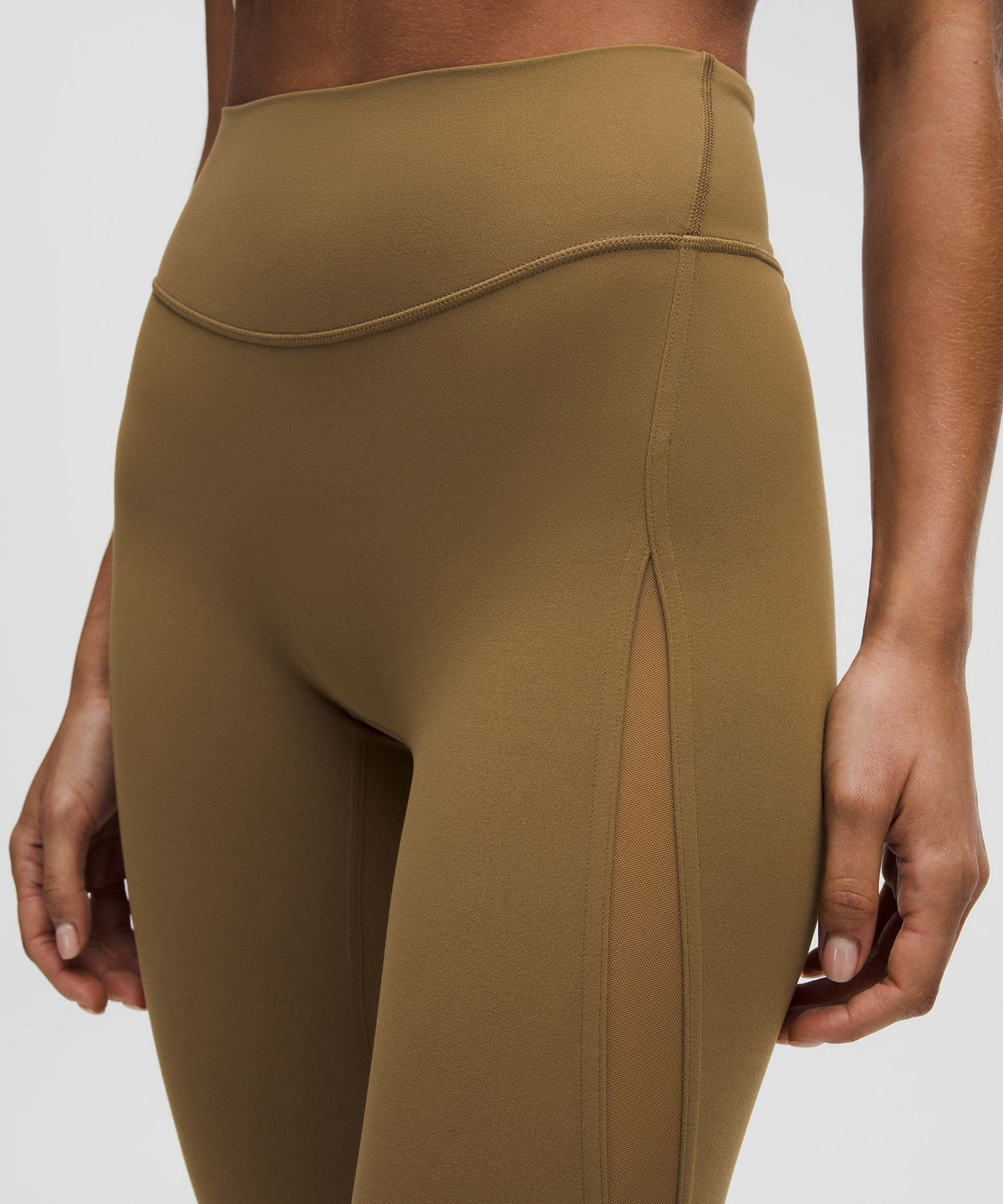 Nulu High-Rise Mesh-Panel Tight 25"