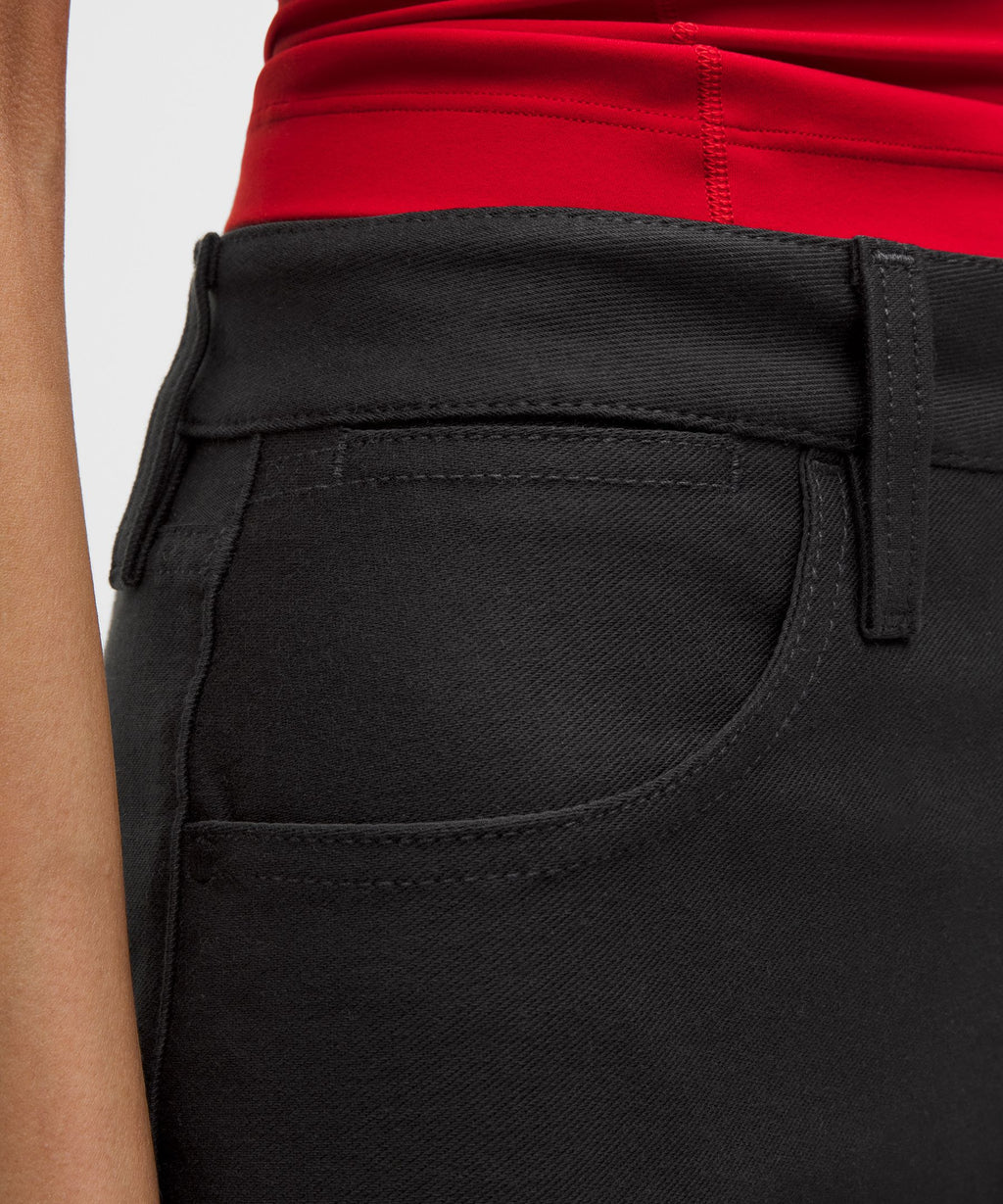 EasyFive High-Rise Subtle-Flare PantShort