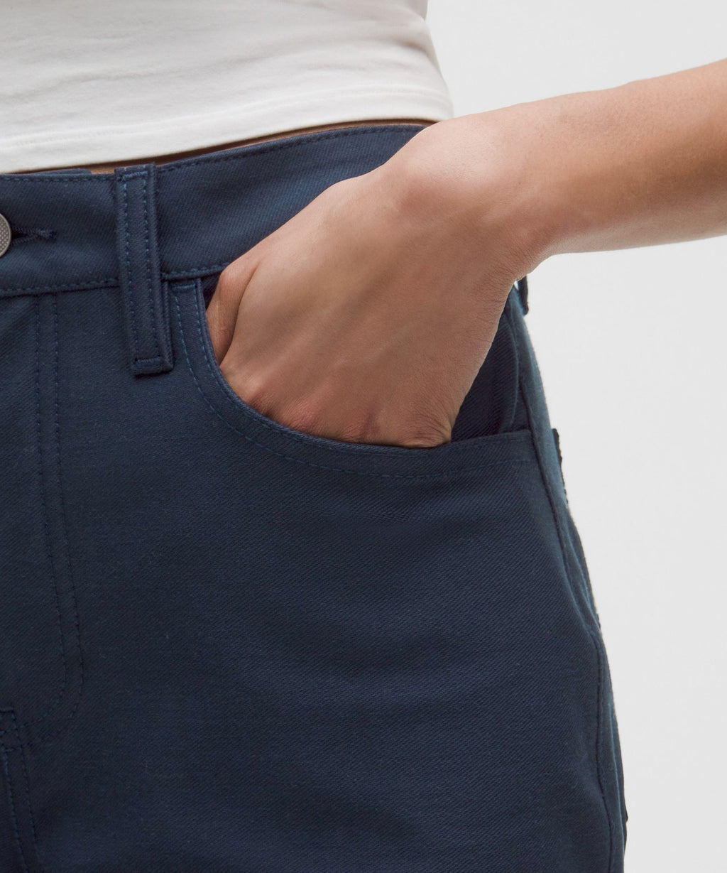 EasyFive High-Rise Subtle-Flare PantShort