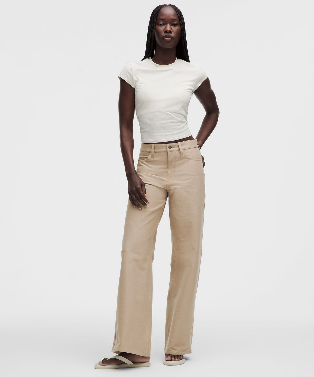 EasyFive Low-Rise Classic Wide-Leg PantTall