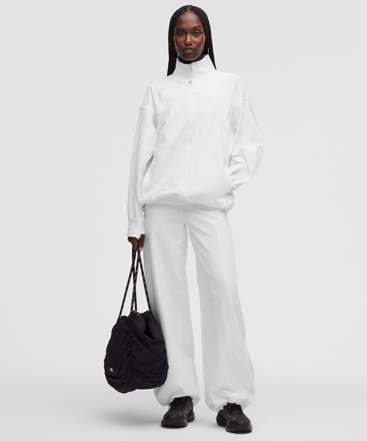 Define High-Rise Wide-Leg PantLuon