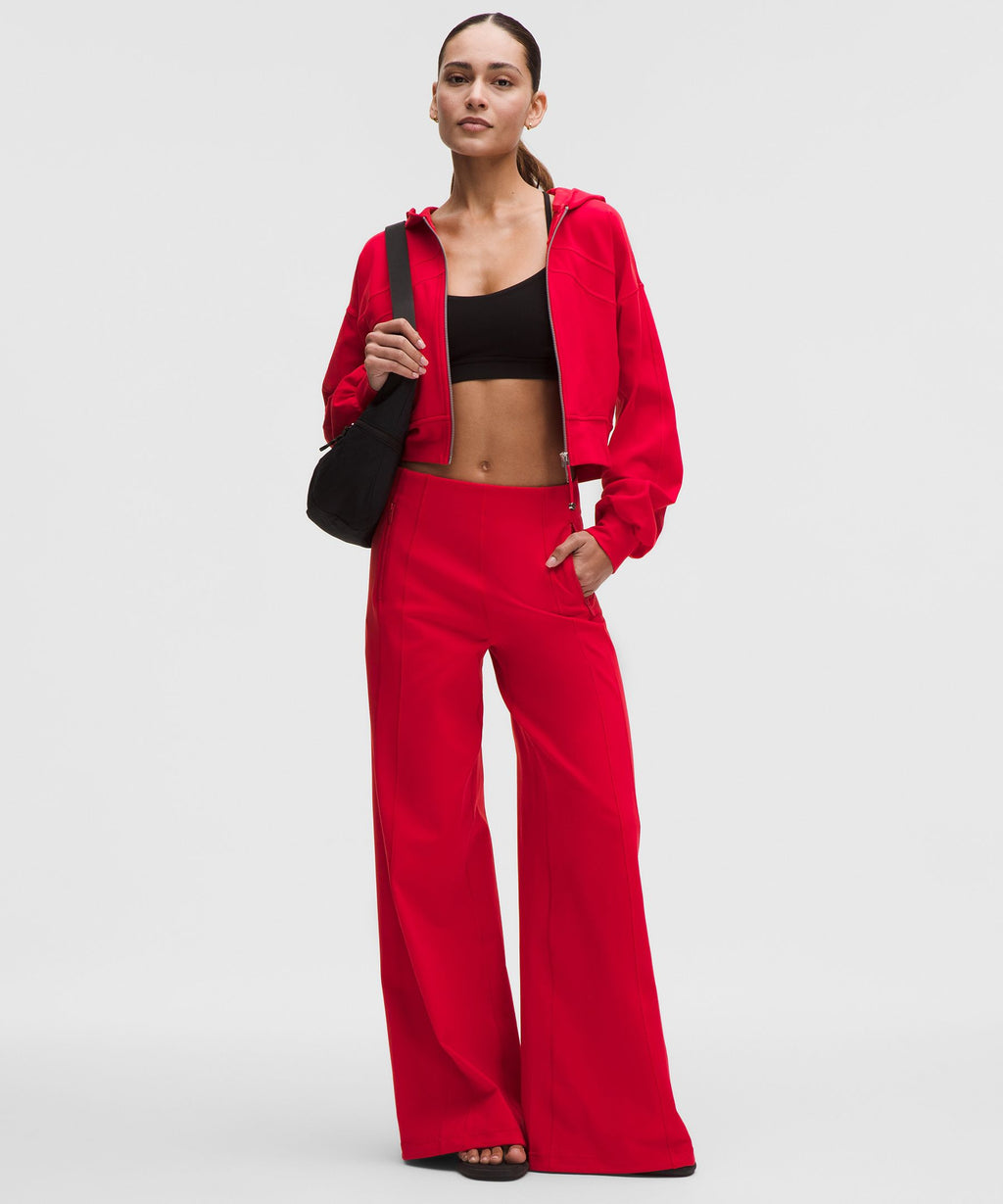 Define High-Rise Wide-Leg PantLuon