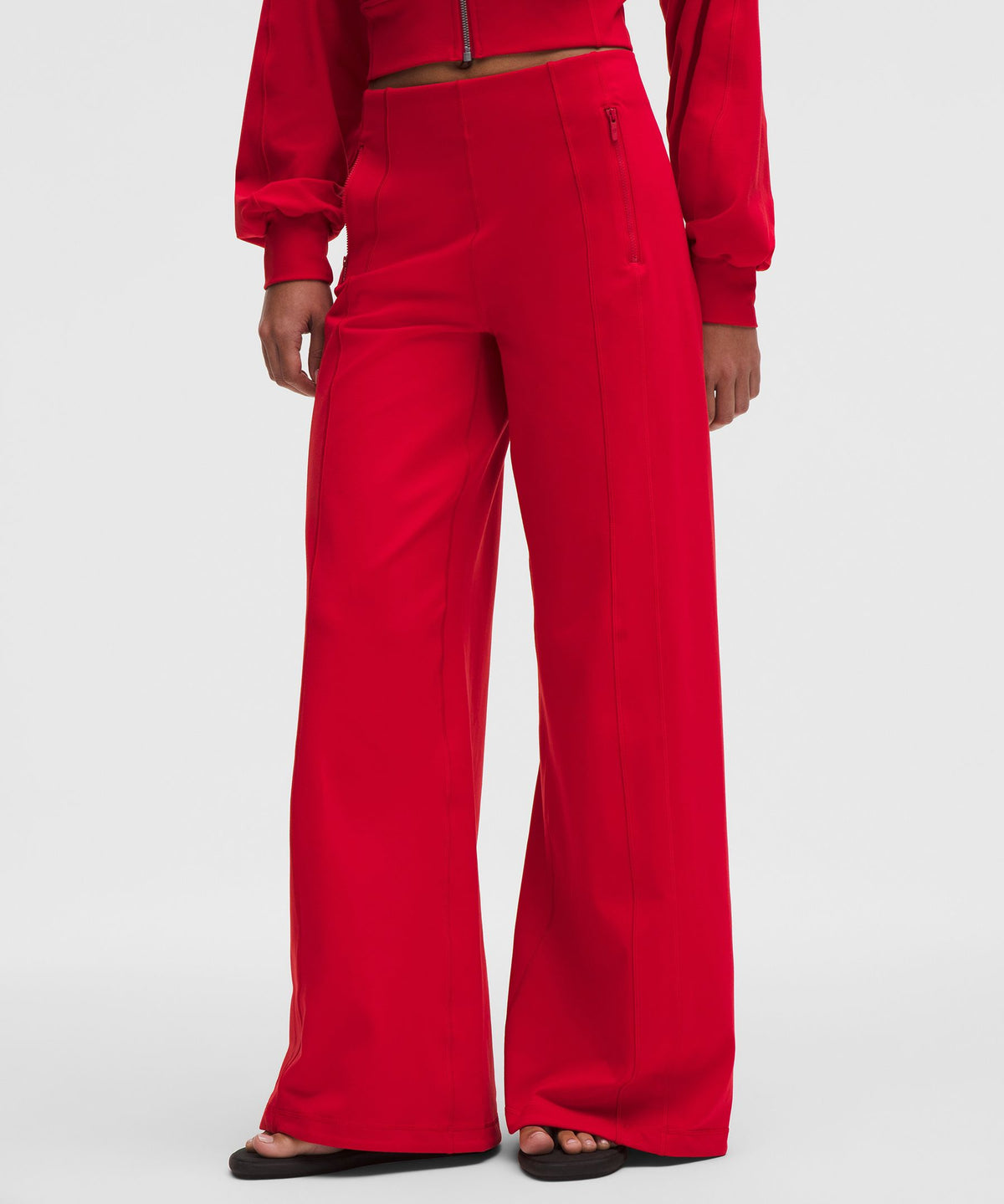 Define High-Rise Wide-Leg PantLuon