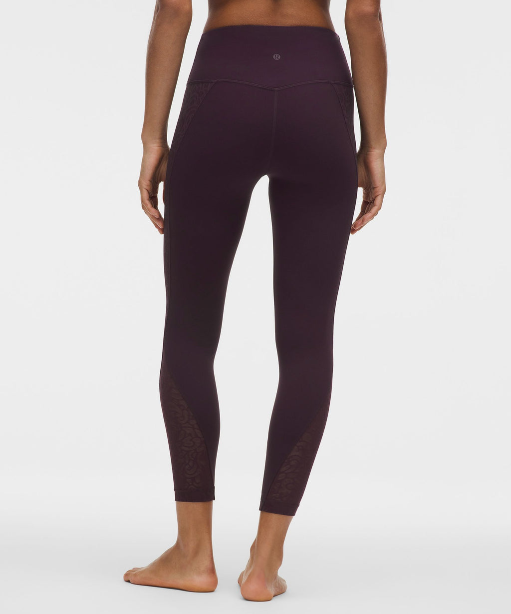 Paisley Lace Overlay Tight 25"