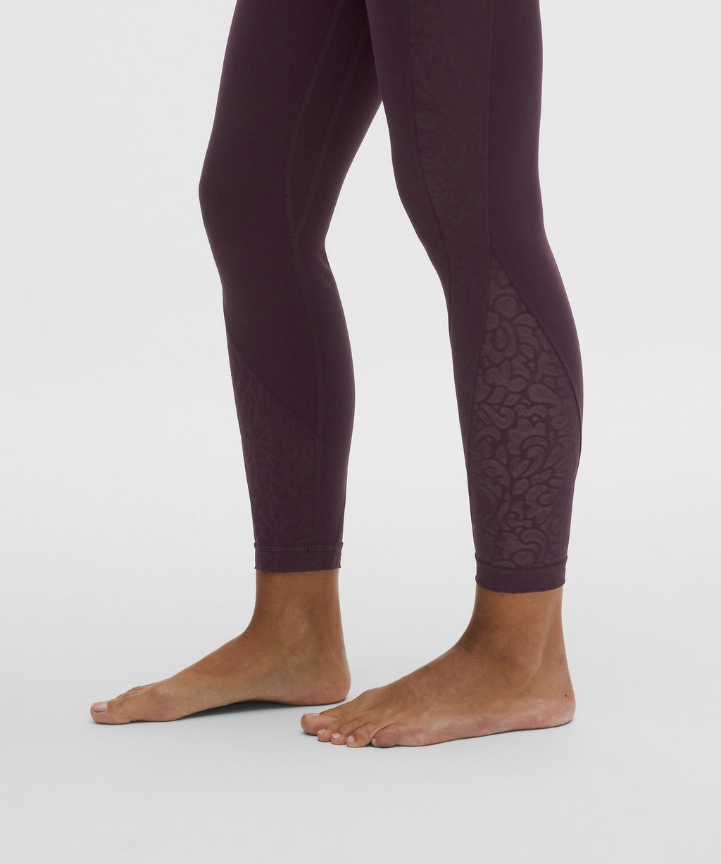 Paisley Lace Overlay Tight 25"