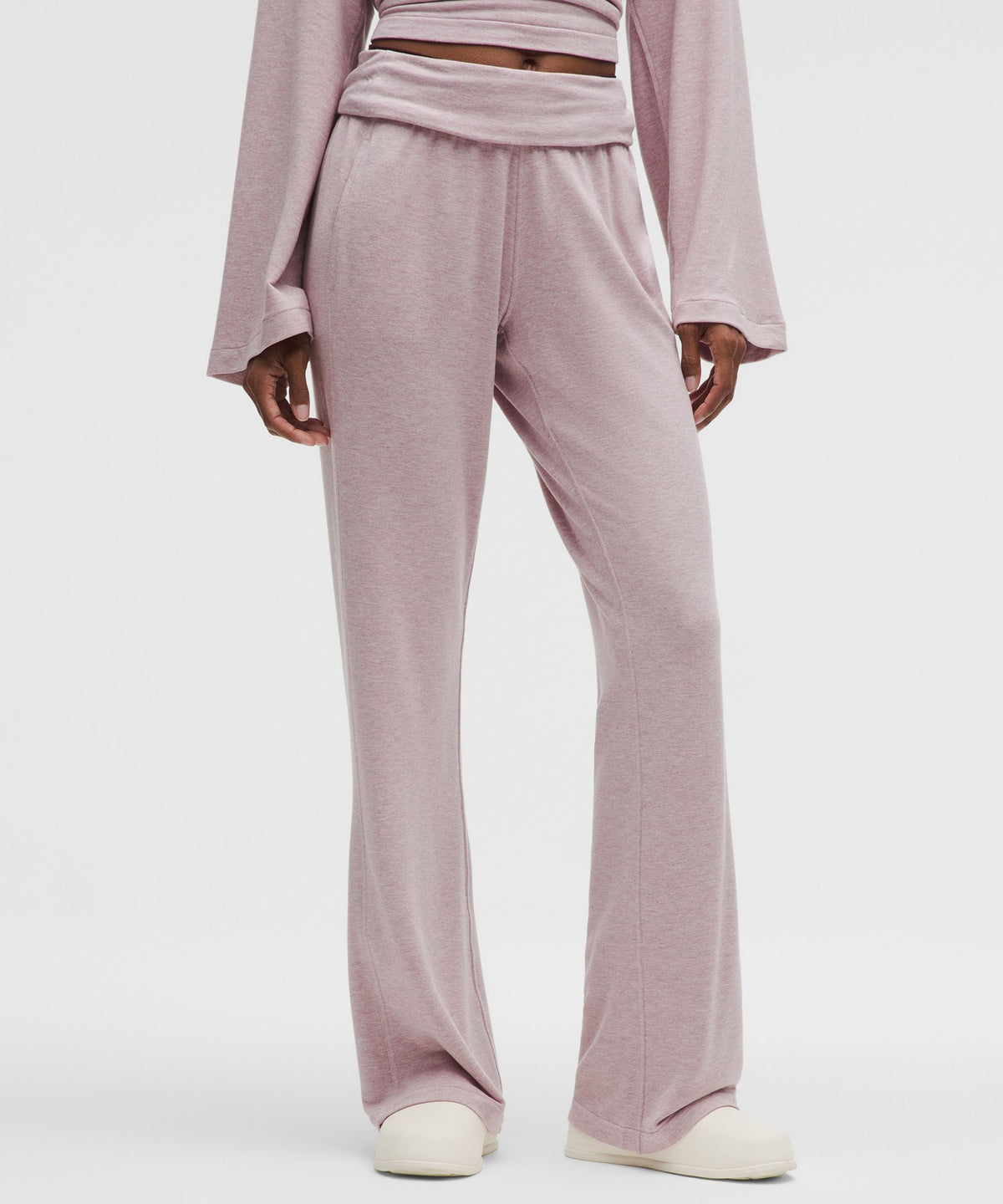 BeCalm Mid-Rise Flared Pant
