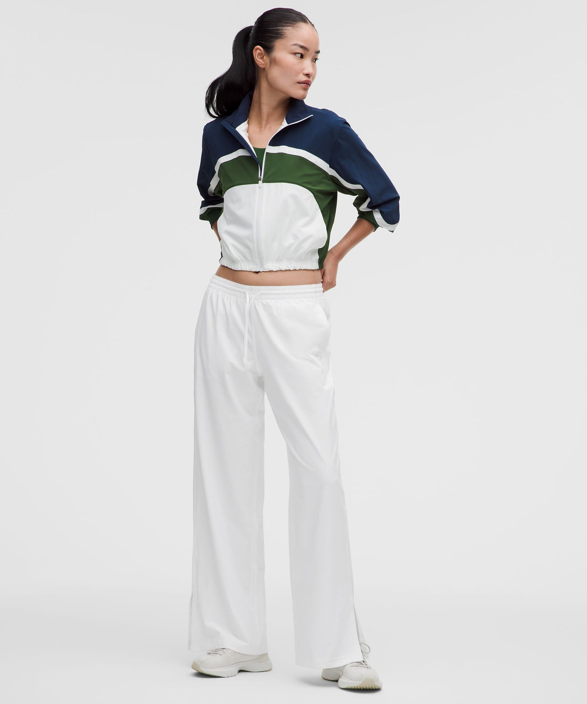 Court Rival Wide-Leg Track Pant RegularContrast Drawcord