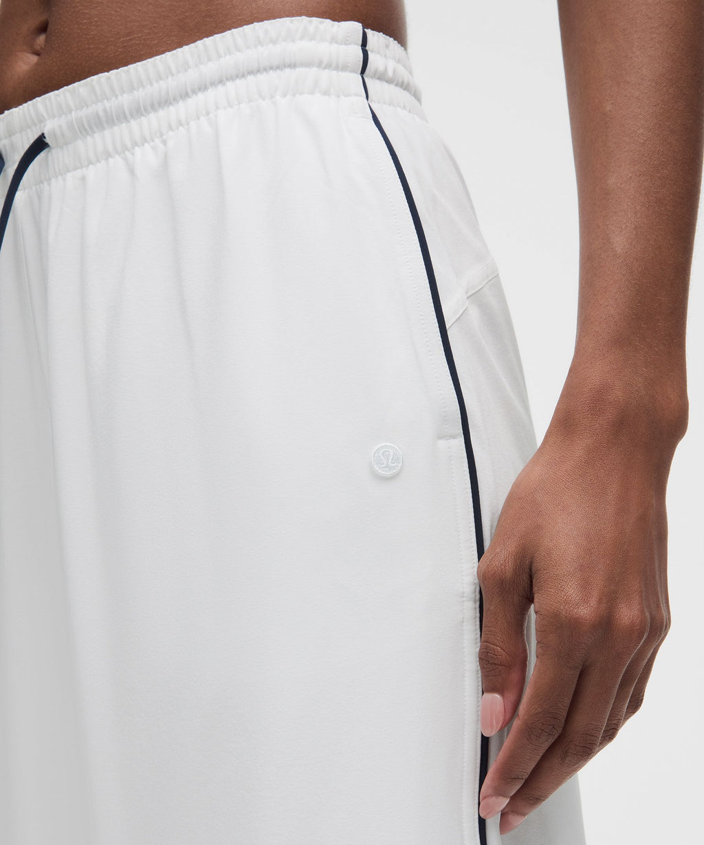 Court Rival Wide-Leg Track Pant RegularContrast Drawcord