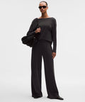 Softstreme Pintuck High-Rise Wide-Leg PantRegular