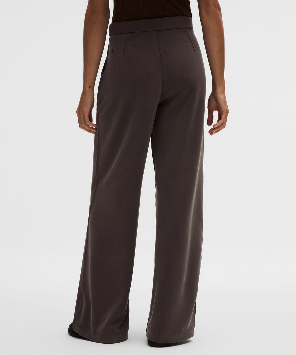 Softstreme Pintuck High-Rise Wide-Leg PantRegular