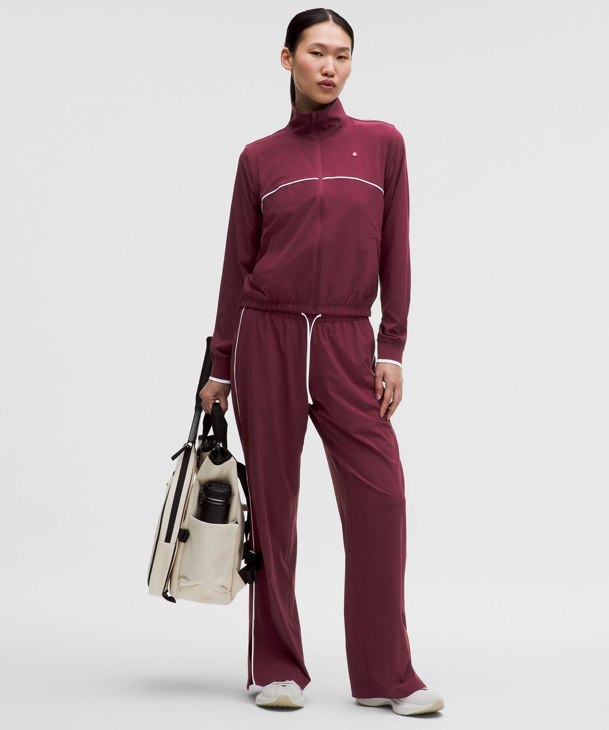 Court Rival Wide-Leg Track Pant RegularContrast Drawcord