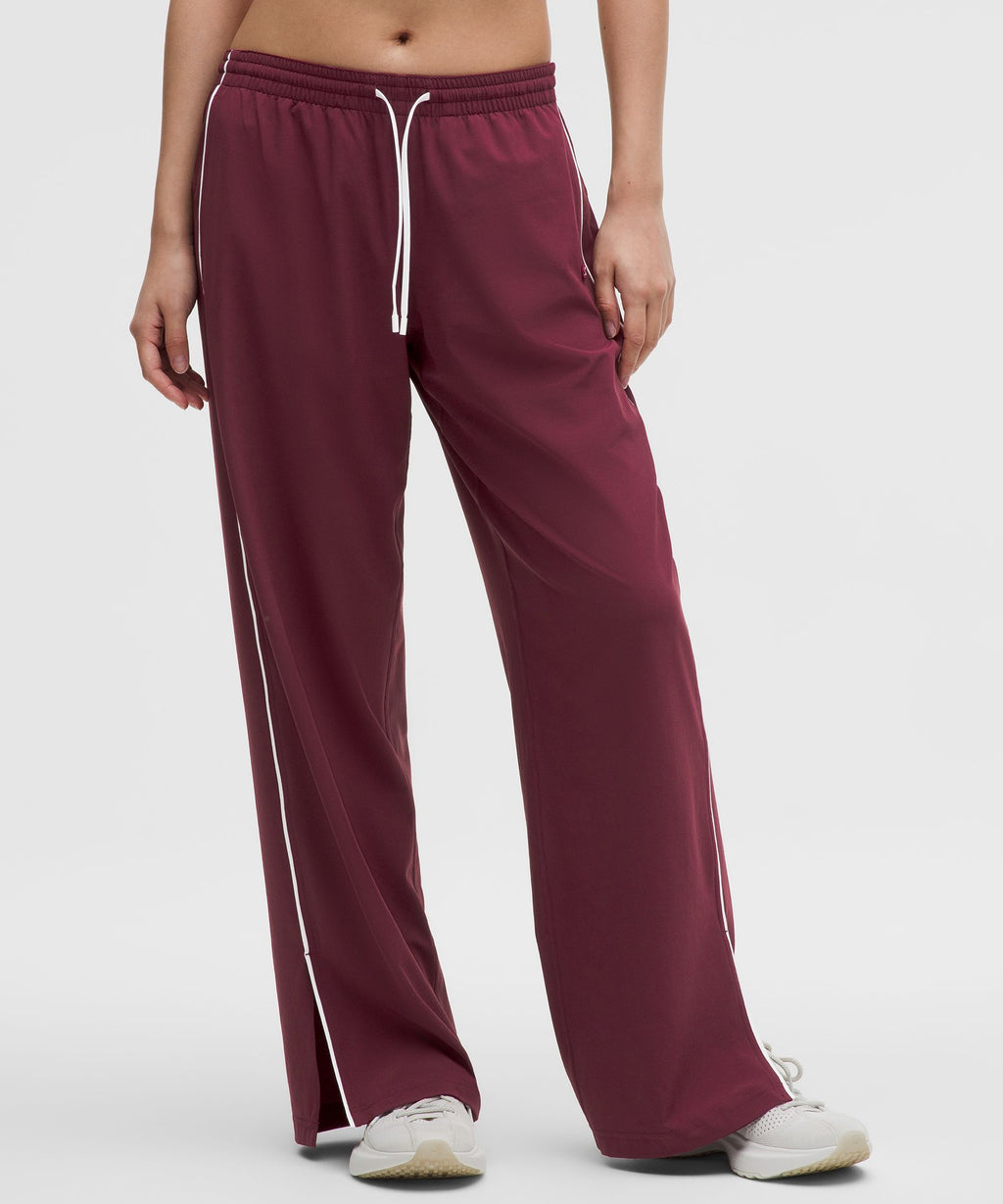 Court Rival Wide-Leg Track Pant RegularContrast Drawcord