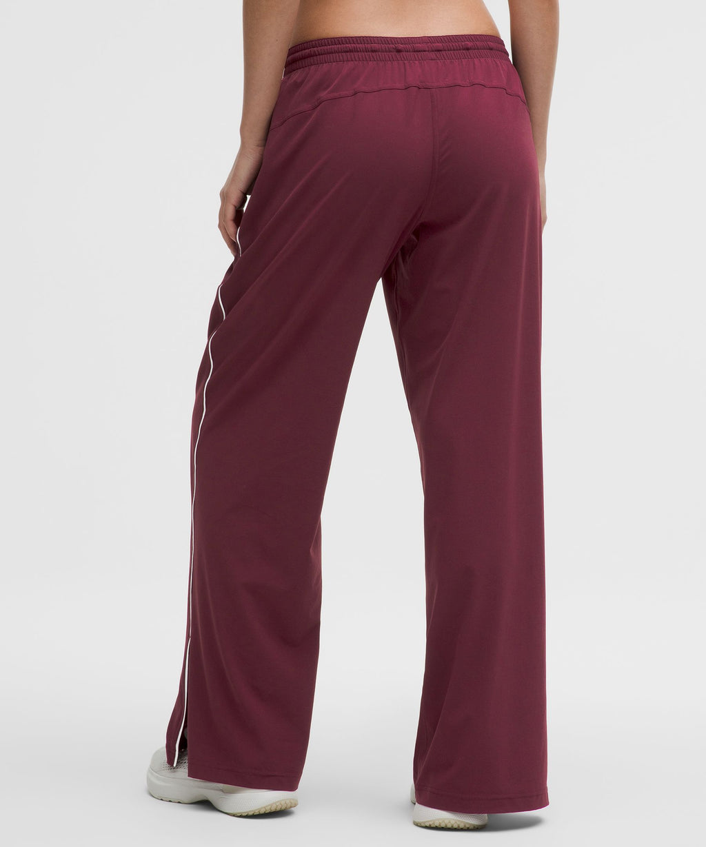 Court Rival Wide-Leg Track Pant RegularContrast Drawcord