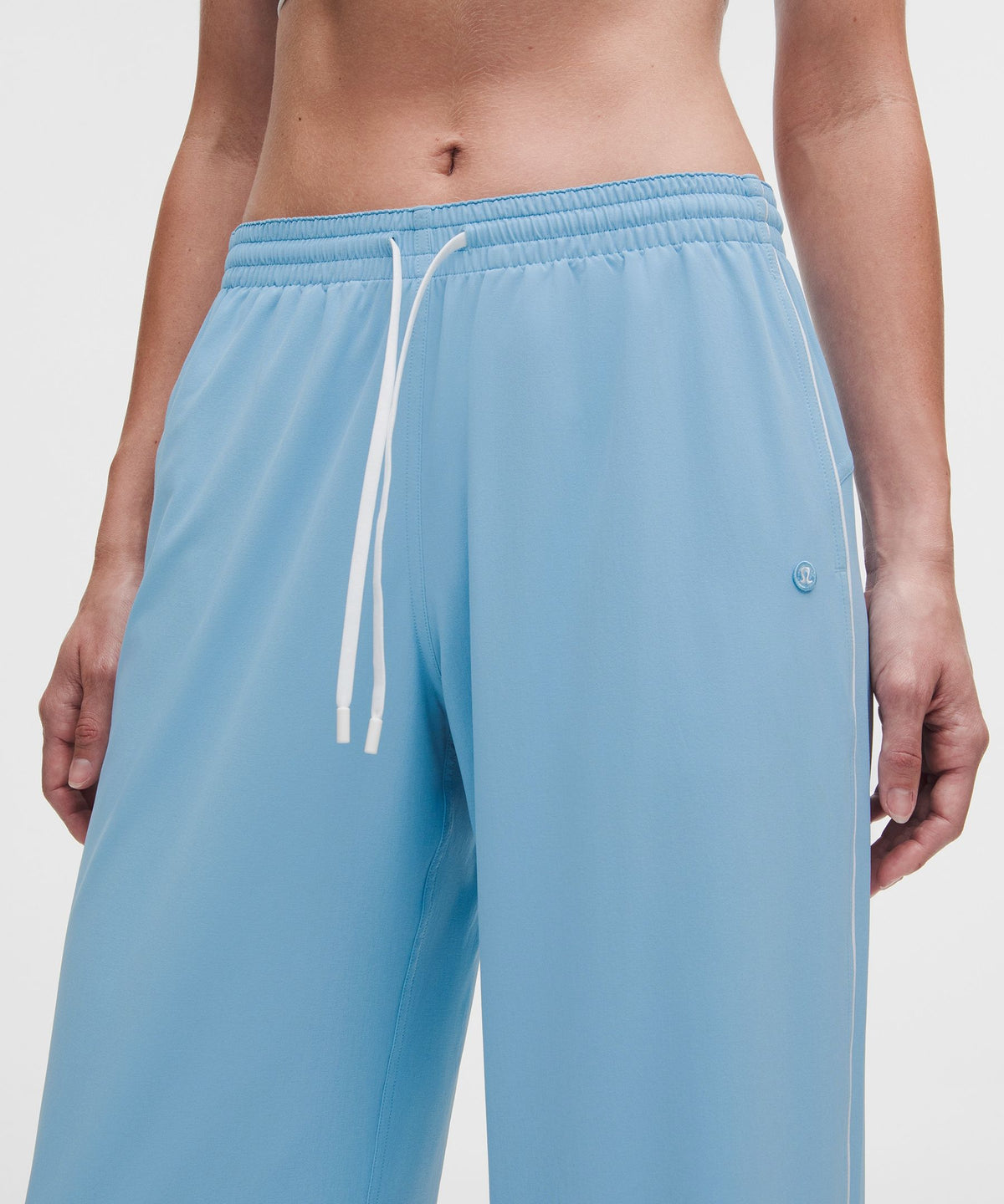 Court Rival Wide-Leg Track Pant RegularContrast Drawcord