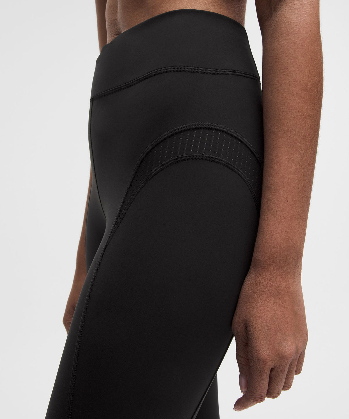 Mesh Panelled High-Rise Tight 28"SLNSH Collection