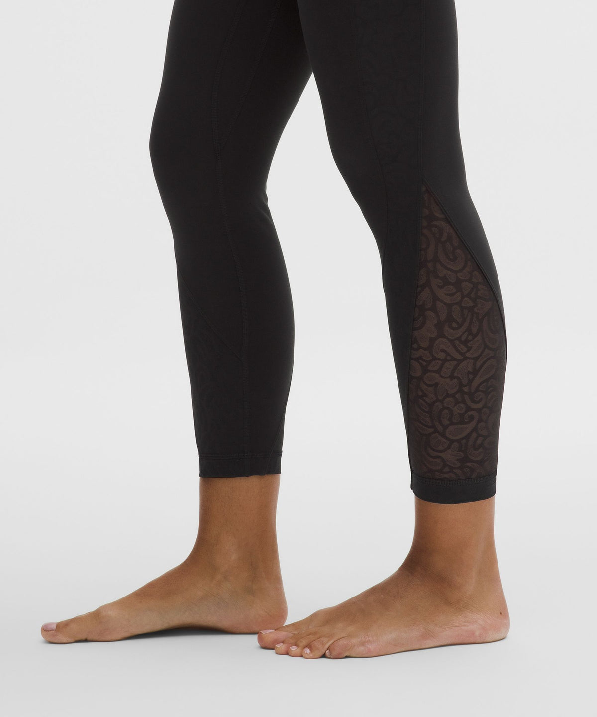 Paisley Lace Overlay Tight 25"