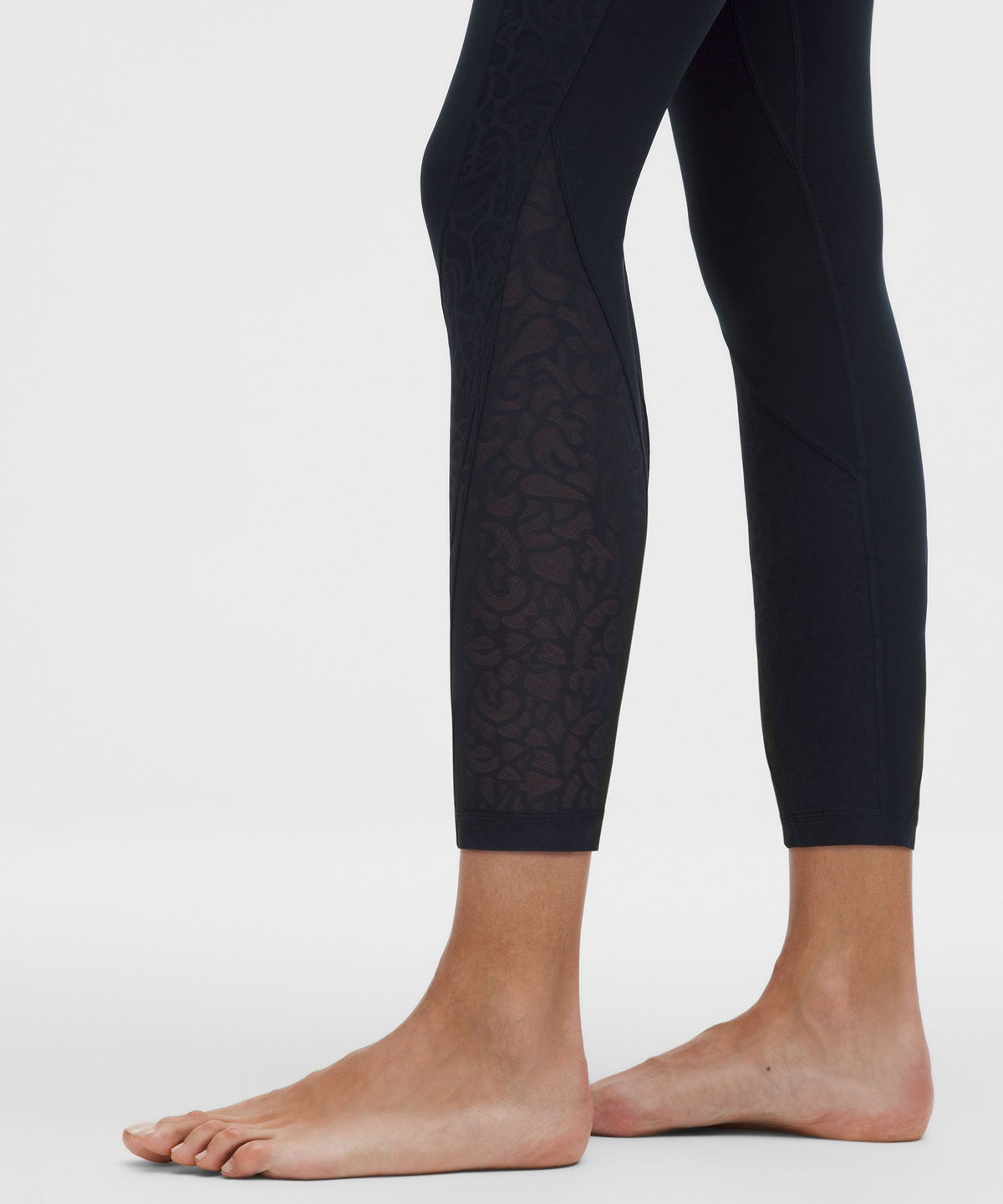 Paisley Lace Overlay Tight 25"