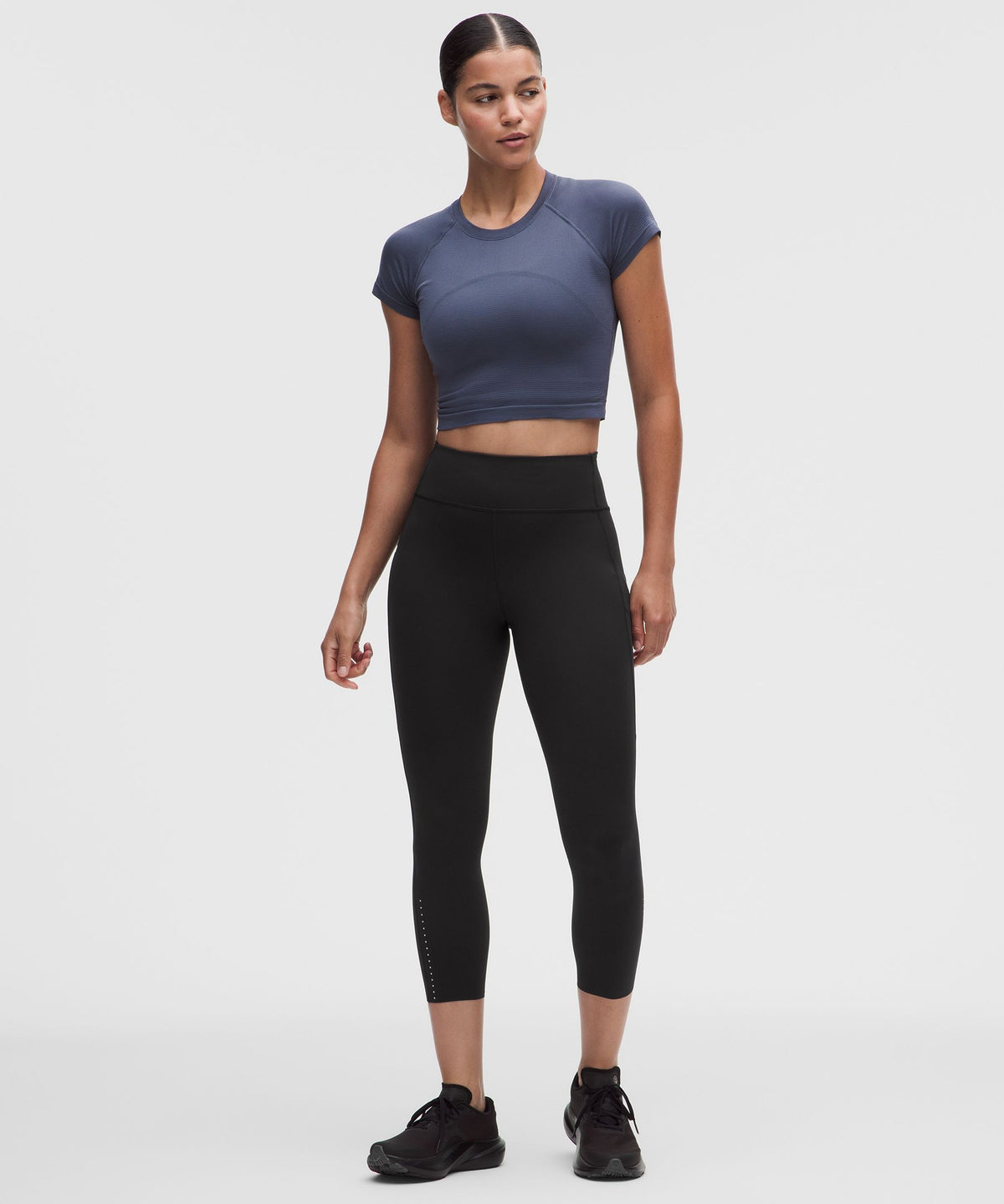 Fast and Free 6-Pocket High-Rise Crop 23"Updated Design