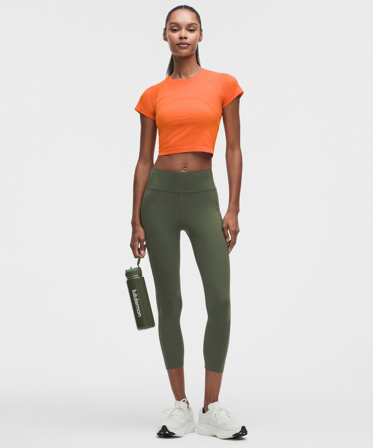 Fast and Free 6-Pocket High-Rise Crop 23"Updated Design