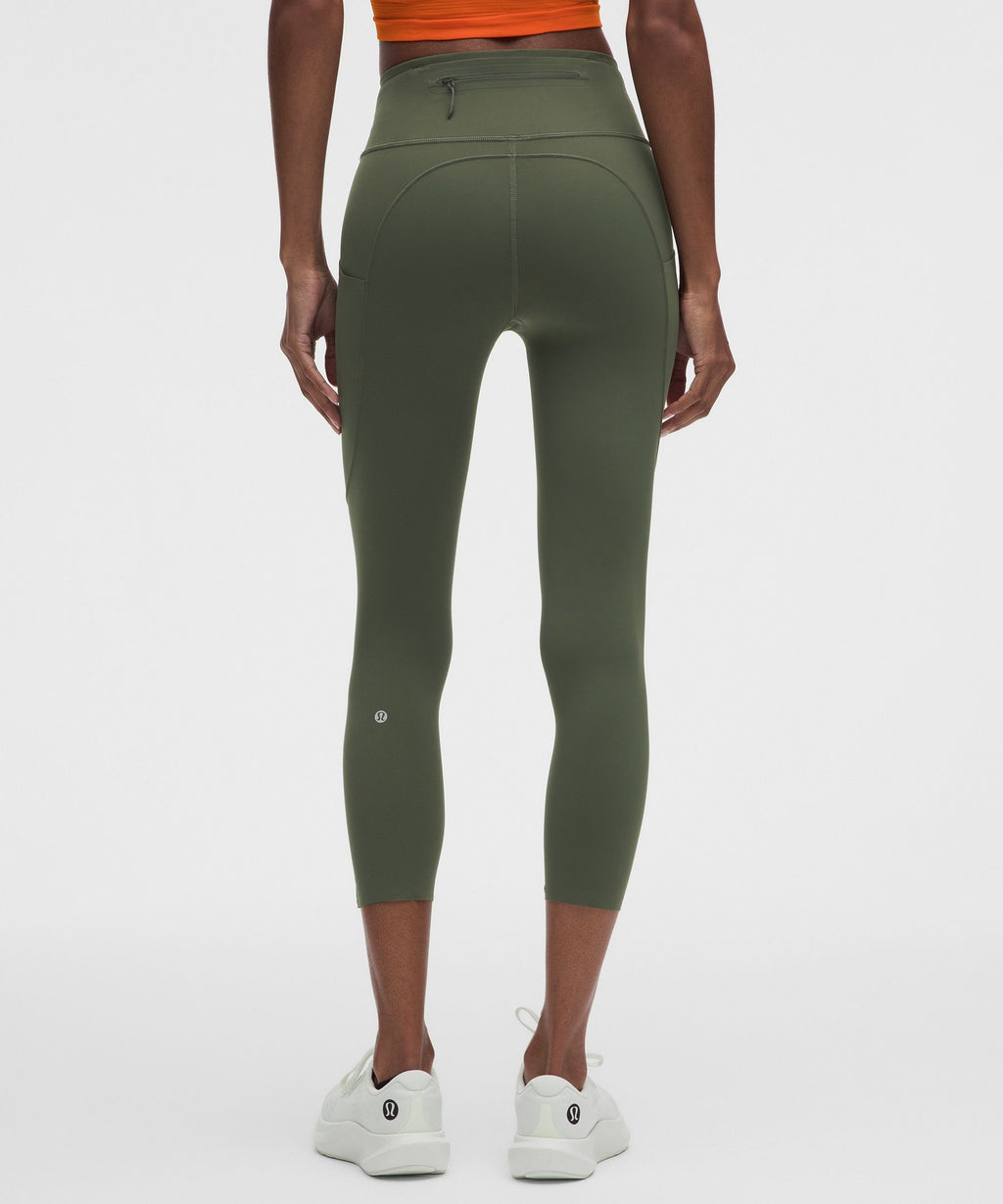 Fast and Free 6-Pocket High-Rise Crop 23"Updated Design