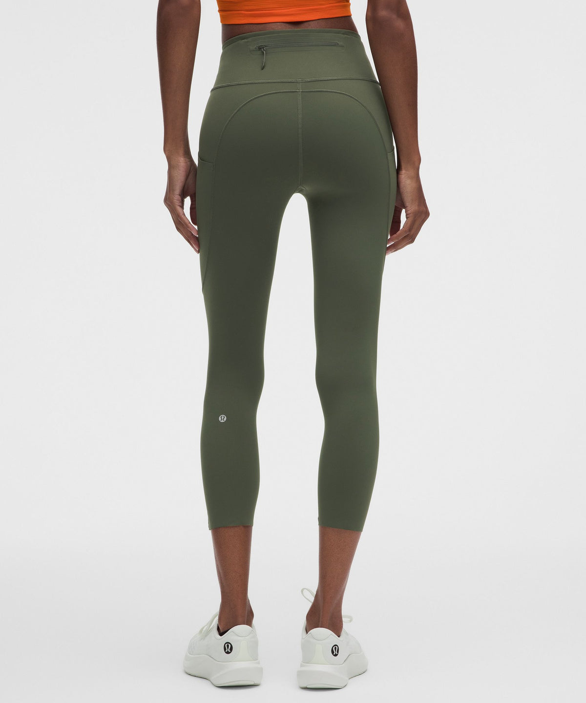 Fast and Free 6-Pocket High-Rise Crop 23"Updated Design