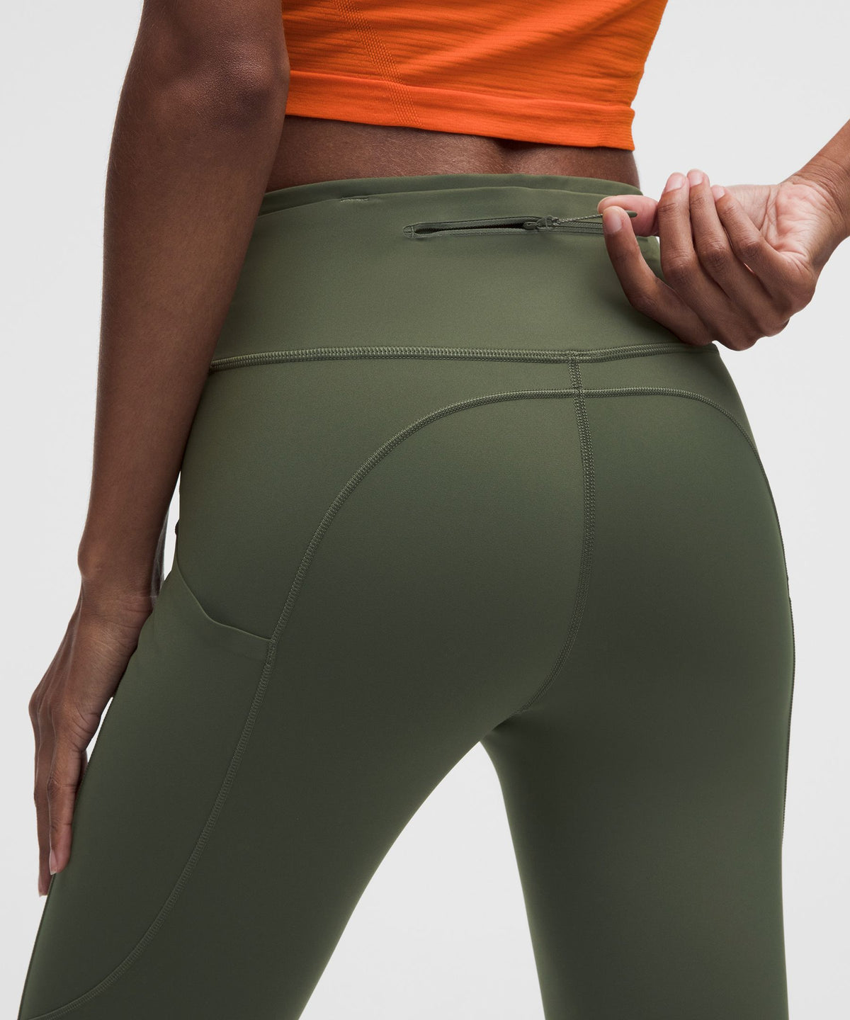 Fast and Free 6-Pocket High-Rise Crop 23"Updated Design