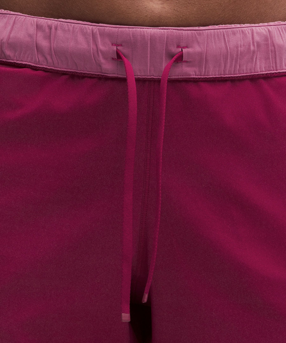 Two-Toned Mid-Rise Track Pant