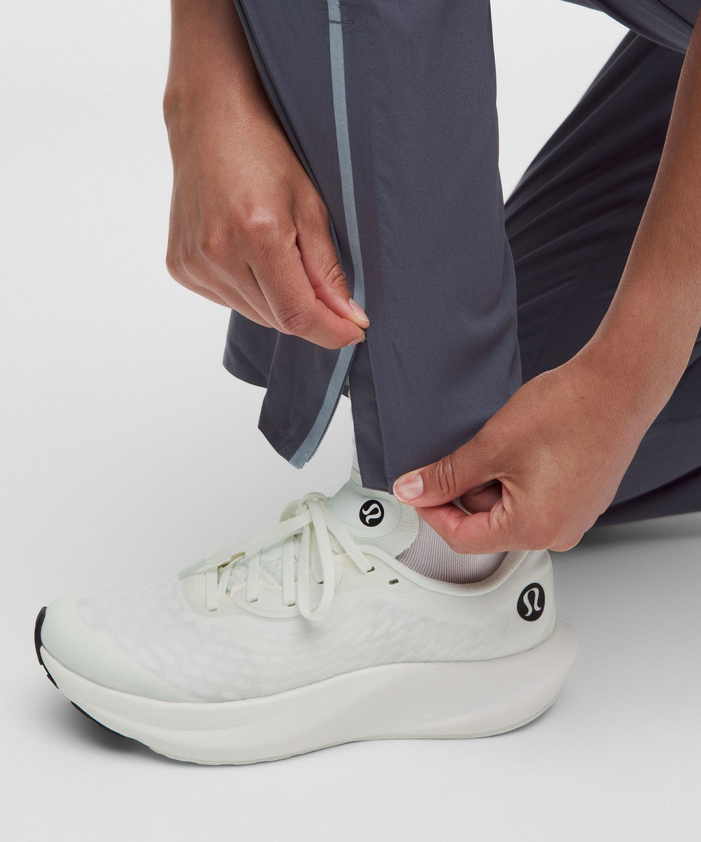 Two-Toned Mid-Rise Track Pant