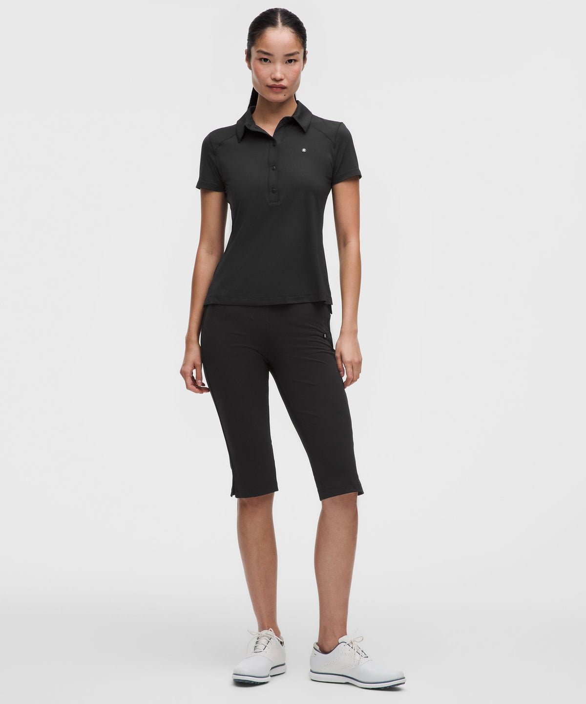 High-Rise Golf Pull-On Cropped Pant 16"