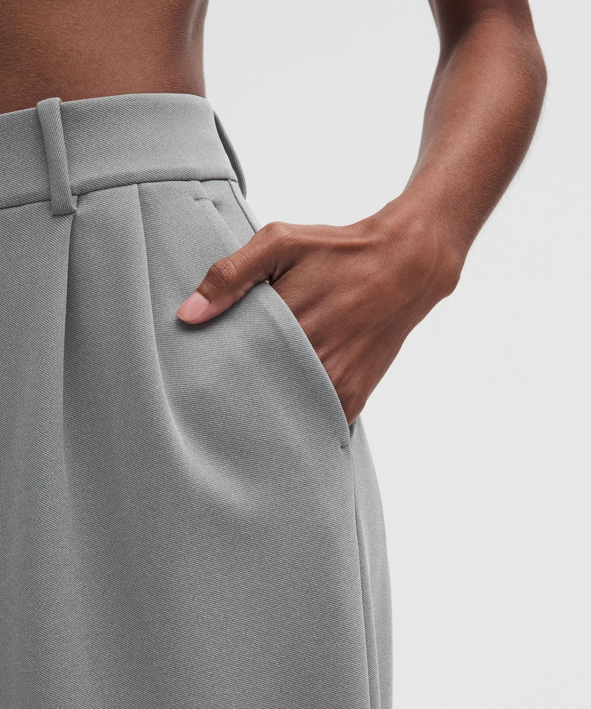 Daydrift High-Rise Wide-Leg Trouser ShortTwill