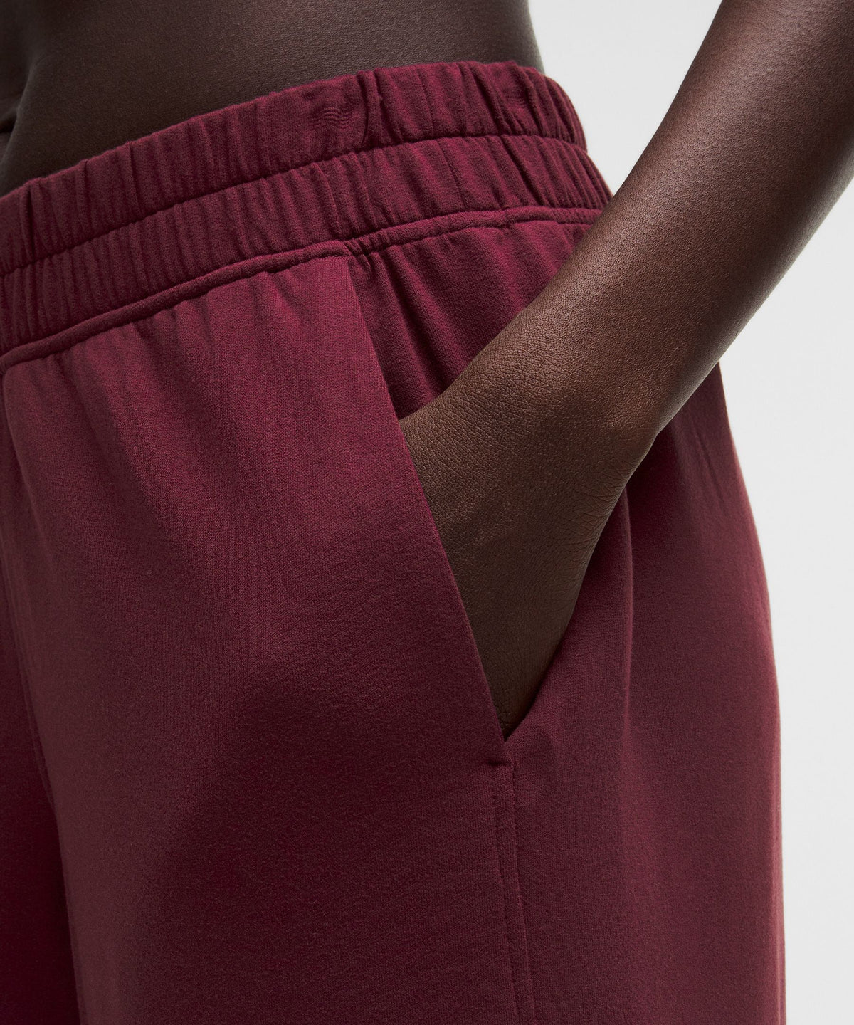 BeCalm Mid-Rise Wide-Leg Pant