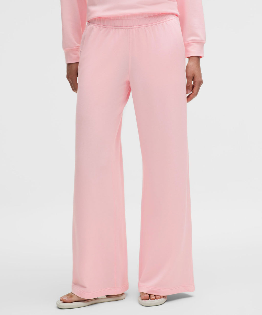 BeCalm Mid-Rise Wide-Leg Pant