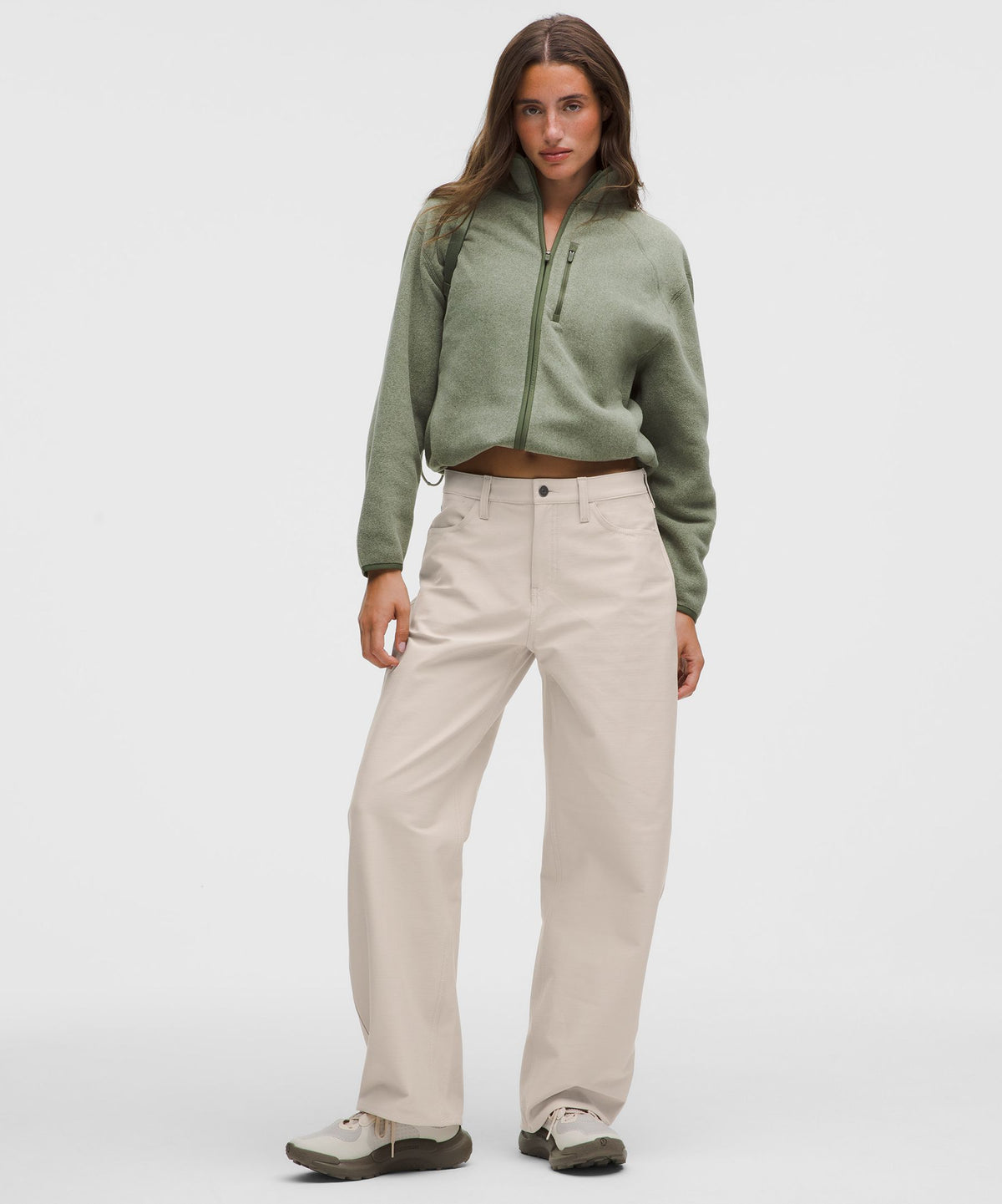 EasyFive Low-Rise Barrel-Leg PantShort