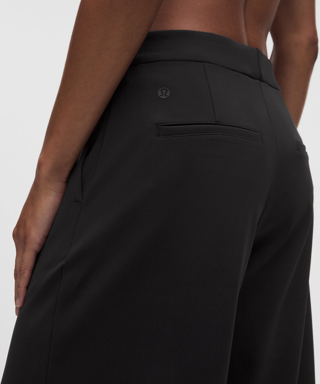 Daydrift Mid-Rise Cropped Wide-Leg TrouserShort