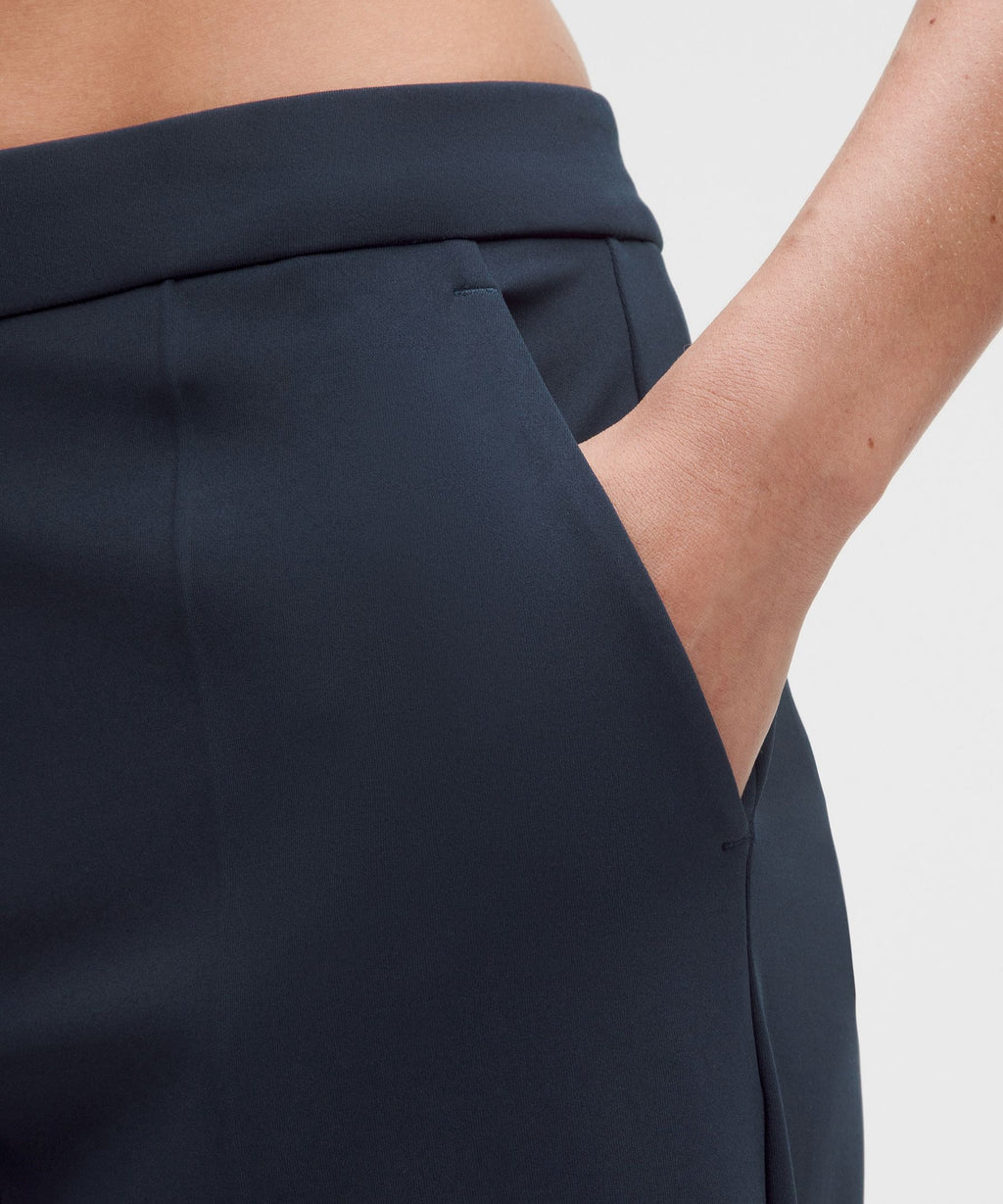 Daydrift Mid-Rise Cropped Wide-Leg TrouserShort