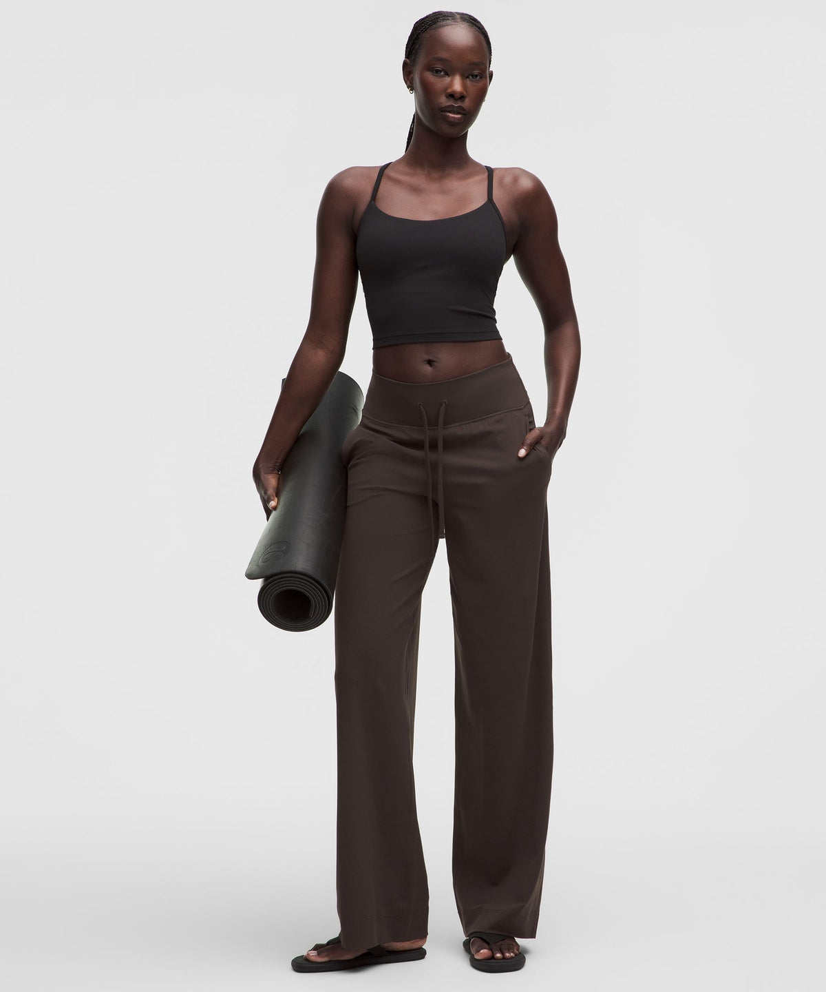 Groove High-Rise Wide-Leg PantShort