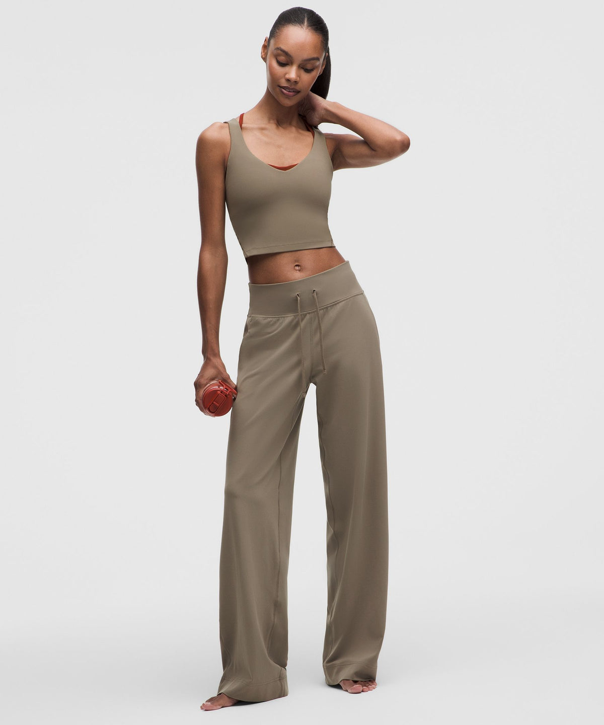 Groove High-Rise Wide-Leg PantShort